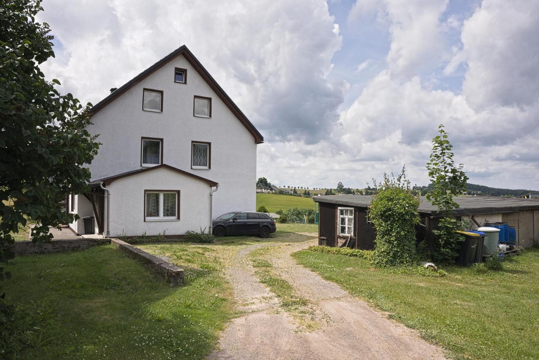 Ferienwohnung Wiesenblick In Seiffen Exteriör bild